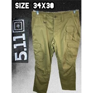 5.11 TACTICAL Apex Pants Khaki Tan 34x30